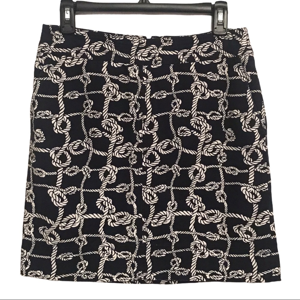 Talbots Petites Nautical Rope Skirt
